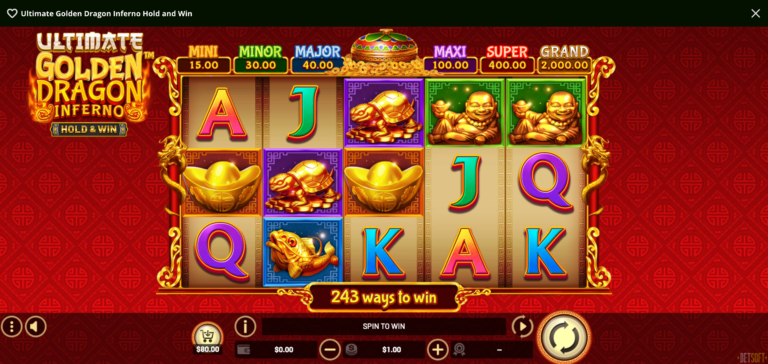 1 of Wild casino slot game