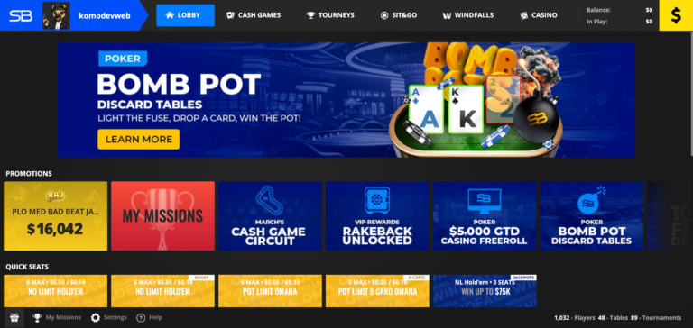 sportbetting poker as seen