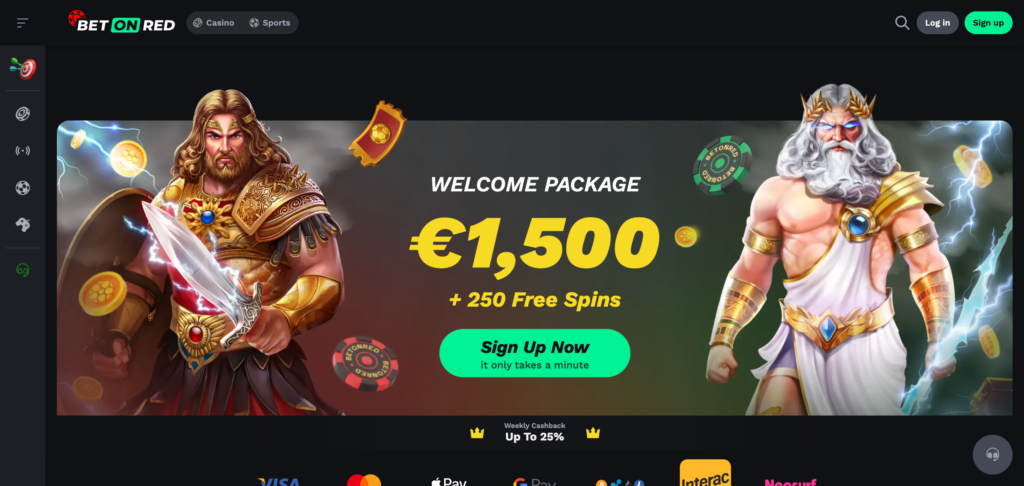 Betonred homepage